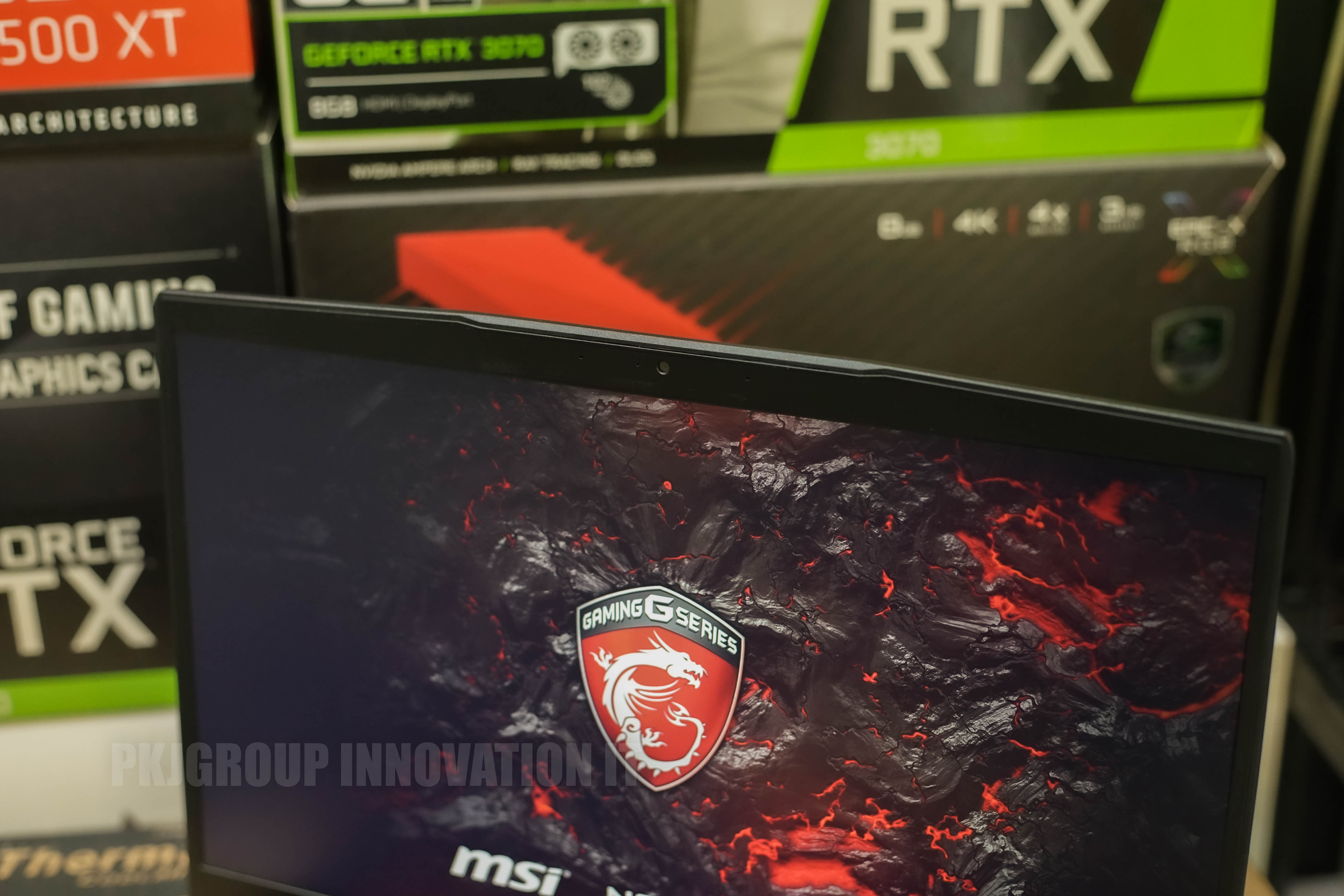 โน๊ตบุ๊คเล่นเกมมือสอง MSI GF63 THIN 10SCXR-293TH I7-10750H RAM 16 GB GTX 1650Ti **ตำหนิในโพสต์