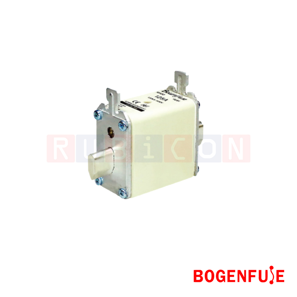 BOGENFUSE NHOO 160A 500V ฟิวส์ใบมีด LOW-VOLTAGE HRC FUSE WITH DUAL INDICATOR (LV HRC FUSE NH FUSE LINK)