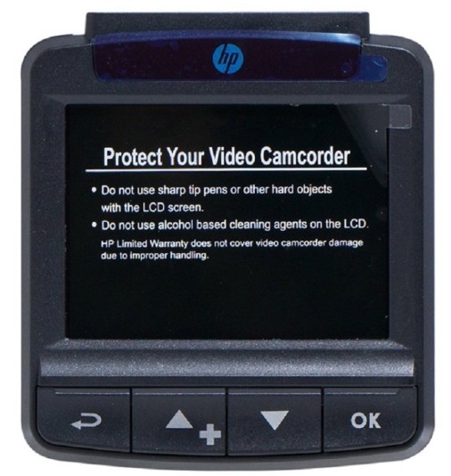 กล้องติดรถยนต์ HP F550G