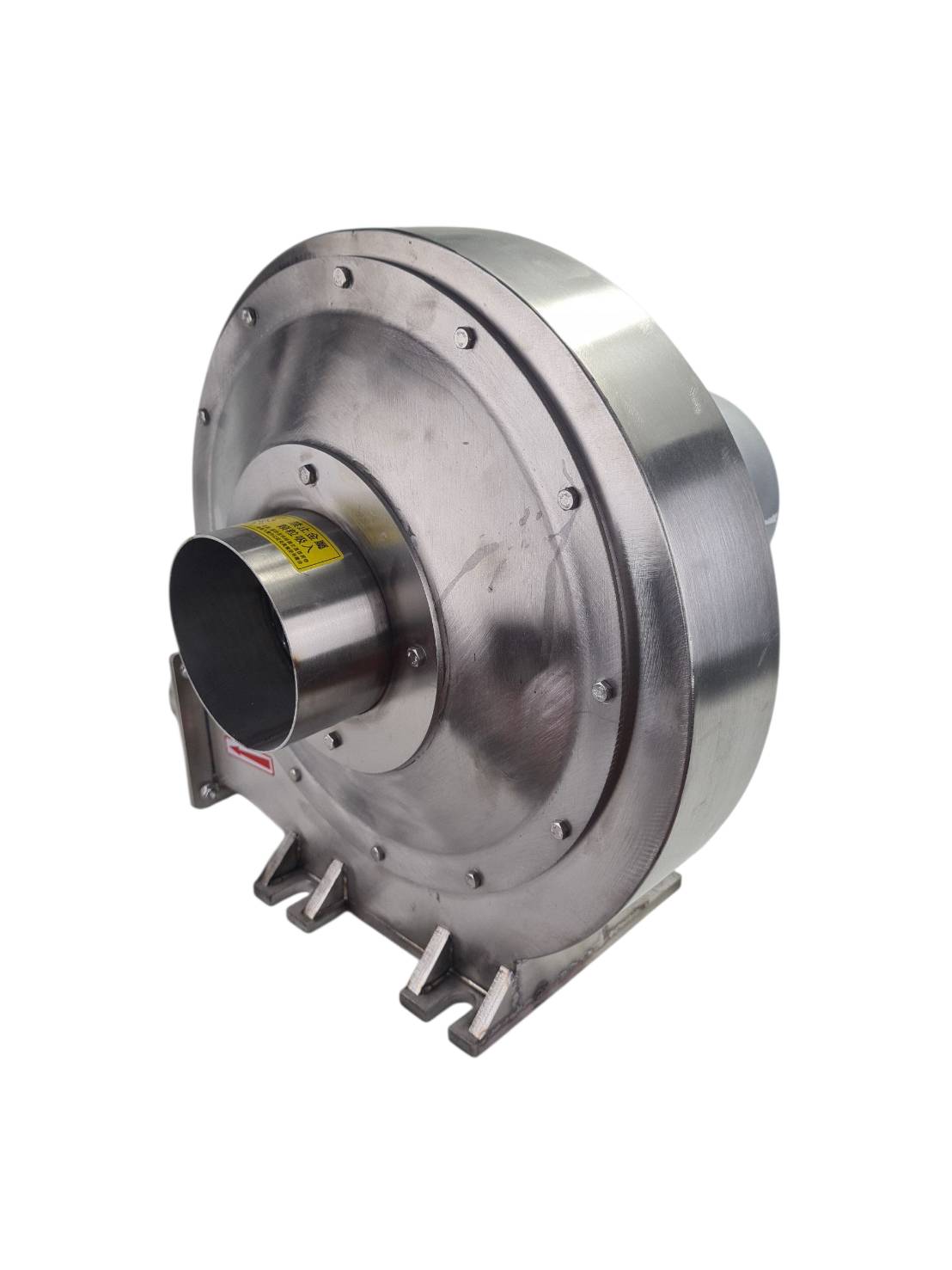 พัดลมโบเวอร์หอยโข่งสแตนเลส304 ขนาด 0.5แรงม้า ไฟ380V ทนกัดกร่อนสูงและทนความร้อนสูง