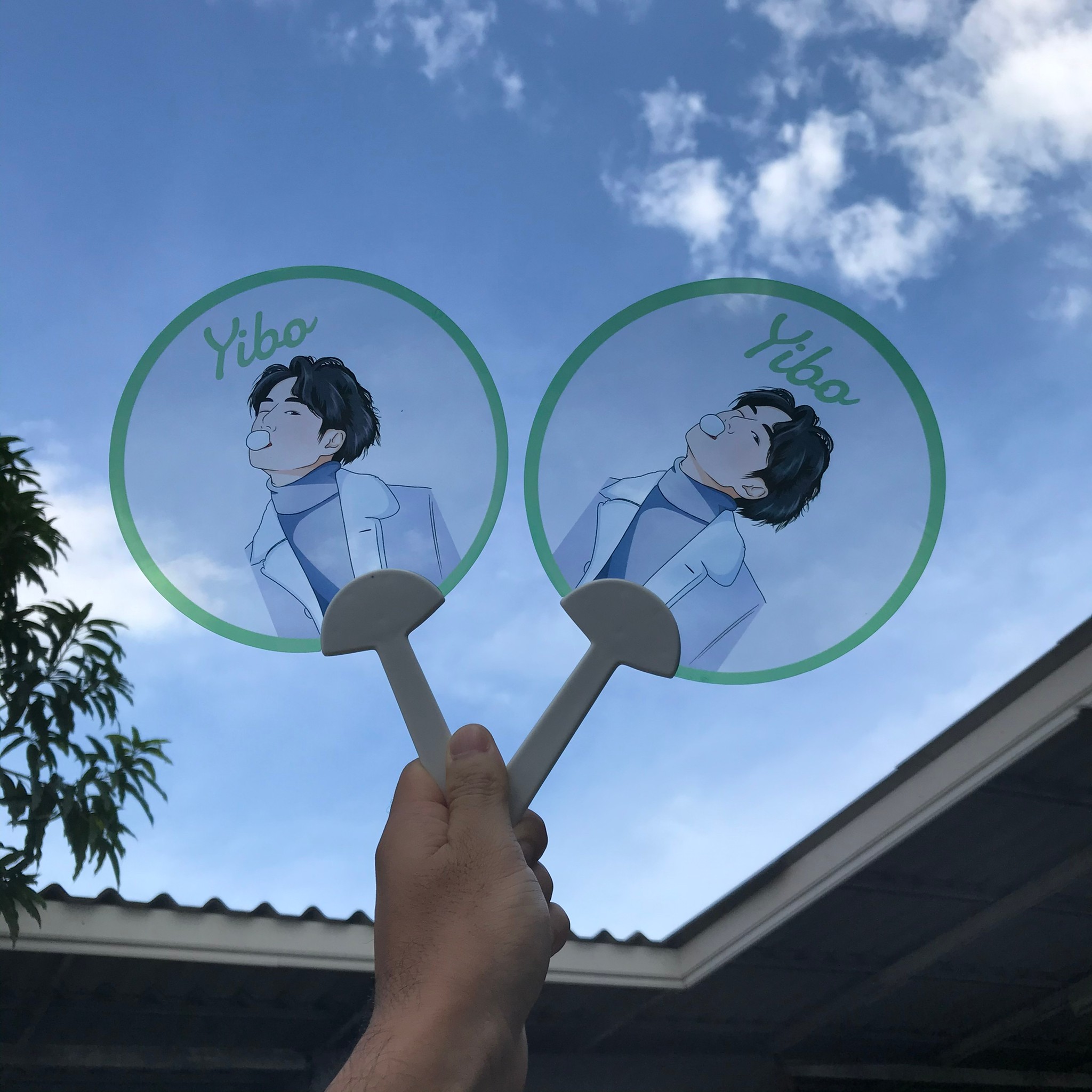 พัดแฟนคลับใส
