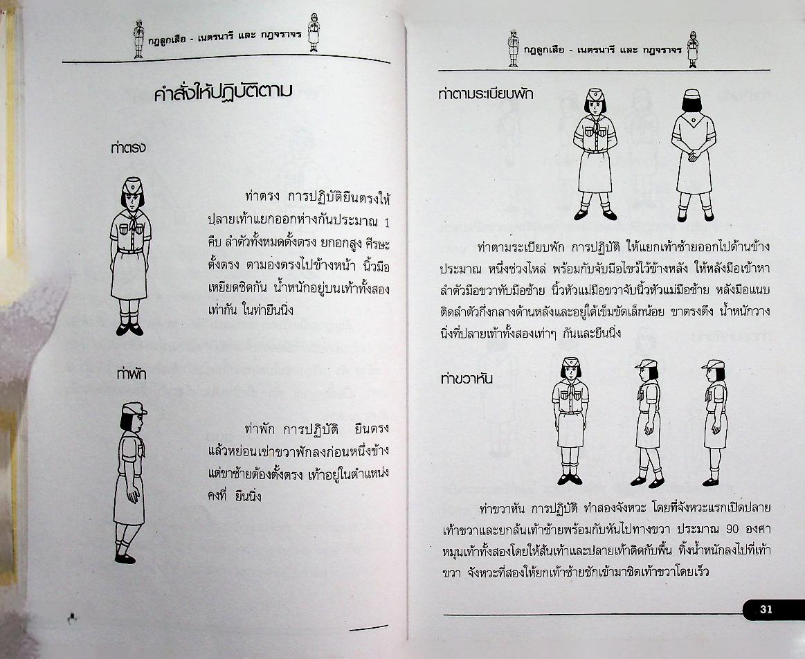 กฎลูกเสือ - เนตรนารี และ กฎจราจร