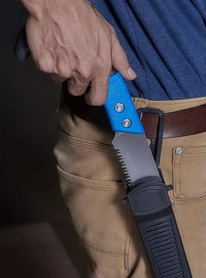 รหัสสินค้า 143 เลื่อยตัดกิ่งไม้ 12 นิ้ว CRAFIX Hand Saw มีฝักสำหรับเหน็บที่ข้างเอว