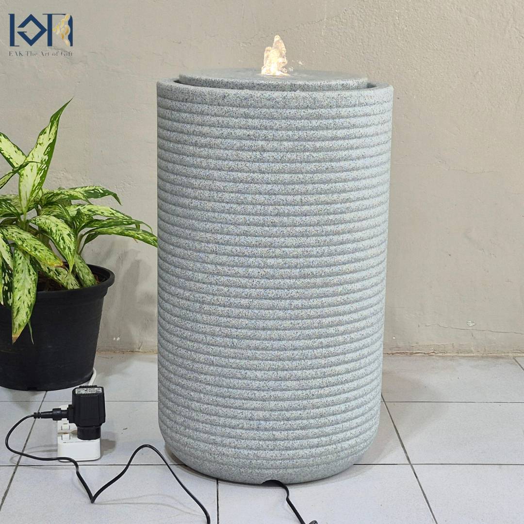 น้ำพุตั้งพื้น รุ่นGranilite MZ16338JA อ่างน้ำล้นแต่งบ้านวางหน้าบ้านสำนักงานร้านค้า สไตล์โมเดิร์นเสริมฮวงจุ้ย