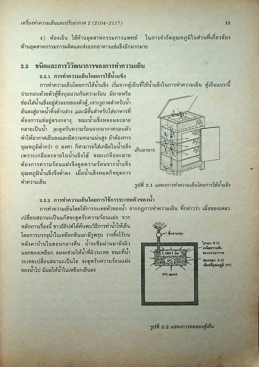 เครื่องทำความเย็นและปรับอากาศ 2
