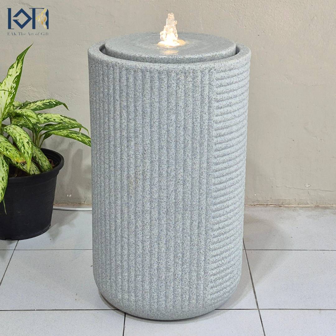 น้ำพุตั้งพื้น รุ่นGranilite MZ16338JA อ่างน้ำล้นแต่งบ้านวางหน้าบ้านสำนักงานร้านค้า สไตล์โมเดิร์นเสริมฮวงจุ้ย