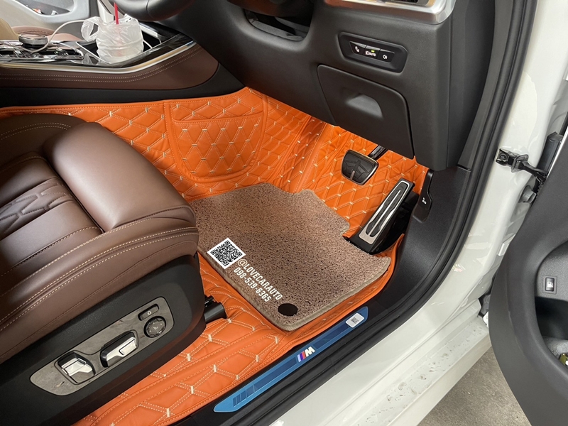 พรมปูพื้นรถยนต์ 7D BMW X5 Xdrive 50 2024