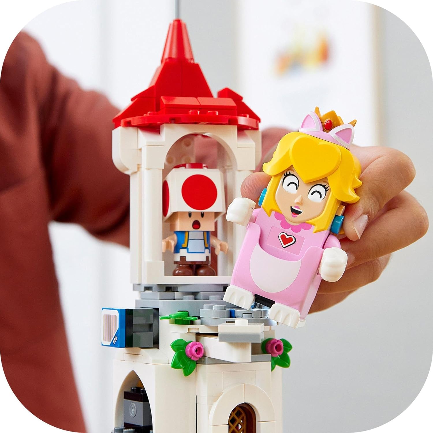 **MTS Toys**เลโก้ Lego 71407 Super Mario : Cat Peach Suit and Frozen Tower