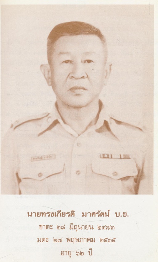 ปฏิบัติธรรมให้ถูกทาง อนุสรณ์ในงานพระราชทานเพลิงศพ นายทรงเกียรติ มาศรัตน กรุงเทพมหานคร พ.ศ ๒๕๓๕