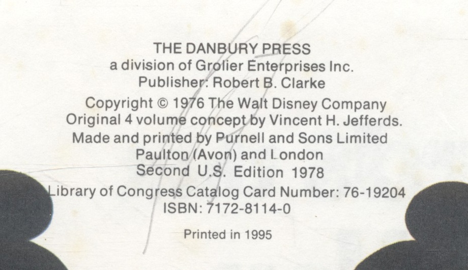 Words that Tell You About Things (Walt Disney)