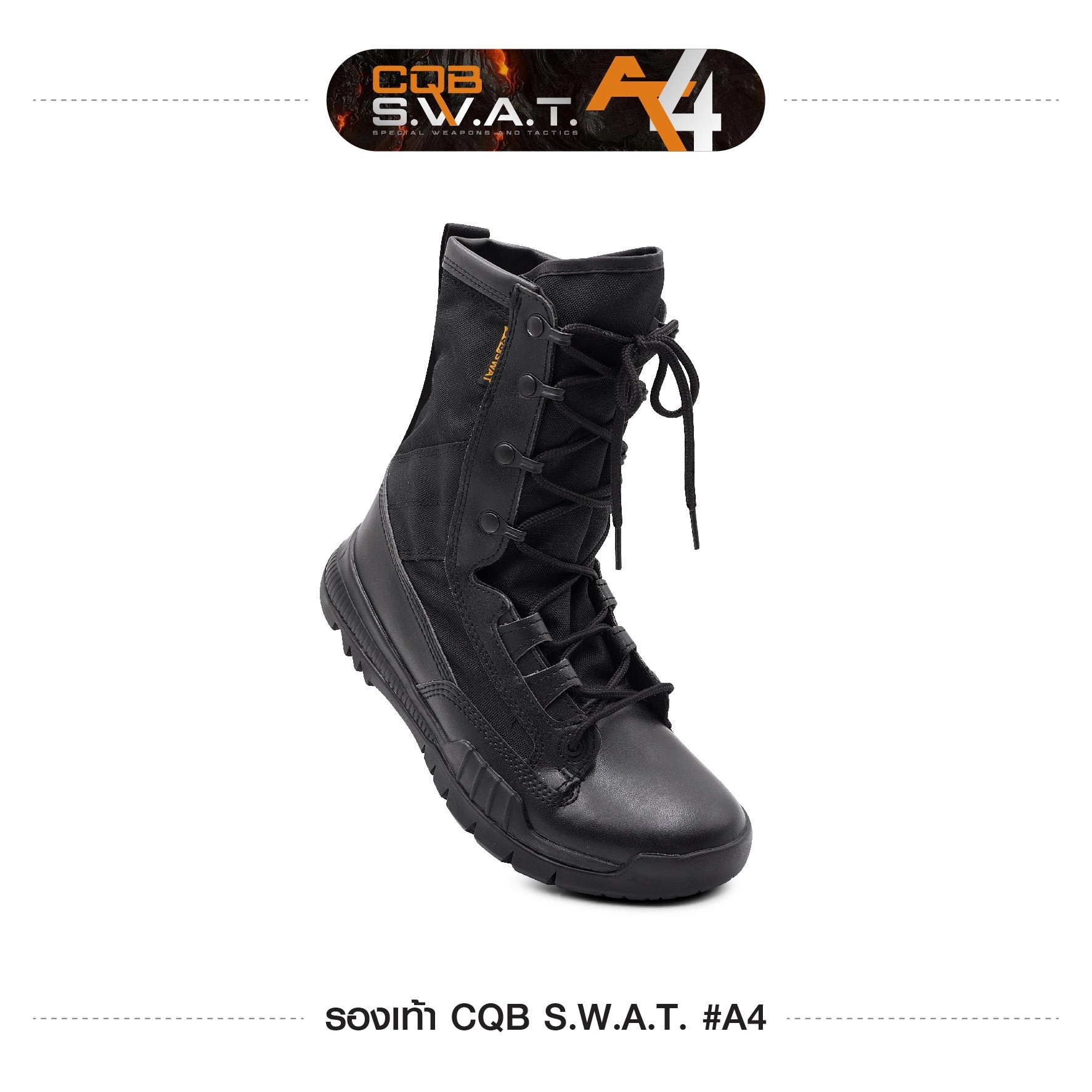 🇹🇭 464 ไทยแลนด์ แทคติคอล รองเท้า CQB SWAT A4 รองเท้าคอมแบทจังเกิ้ล รองเท้าทหาร รองเท้ายุทธวิธี รองเท้าบูท