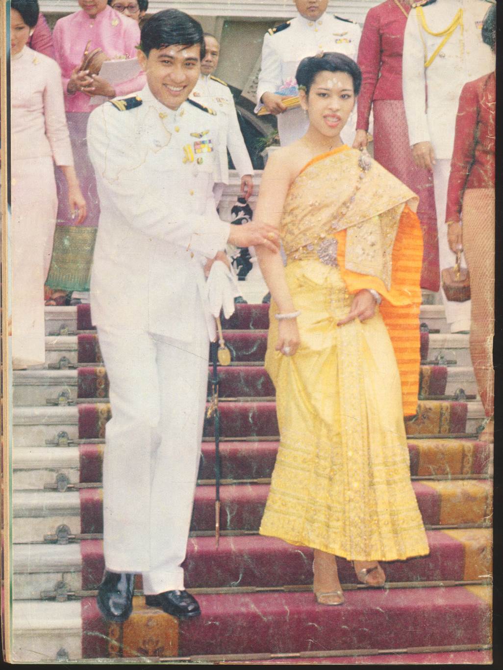 ประมวลภาพพระราชพิธีอภิเษกสมรส เจ้าฟ้าหญิง จุฬาภรณวลัยลักษณ์ กับ ร.ท.วีระยุทธ ดิษยะศริน