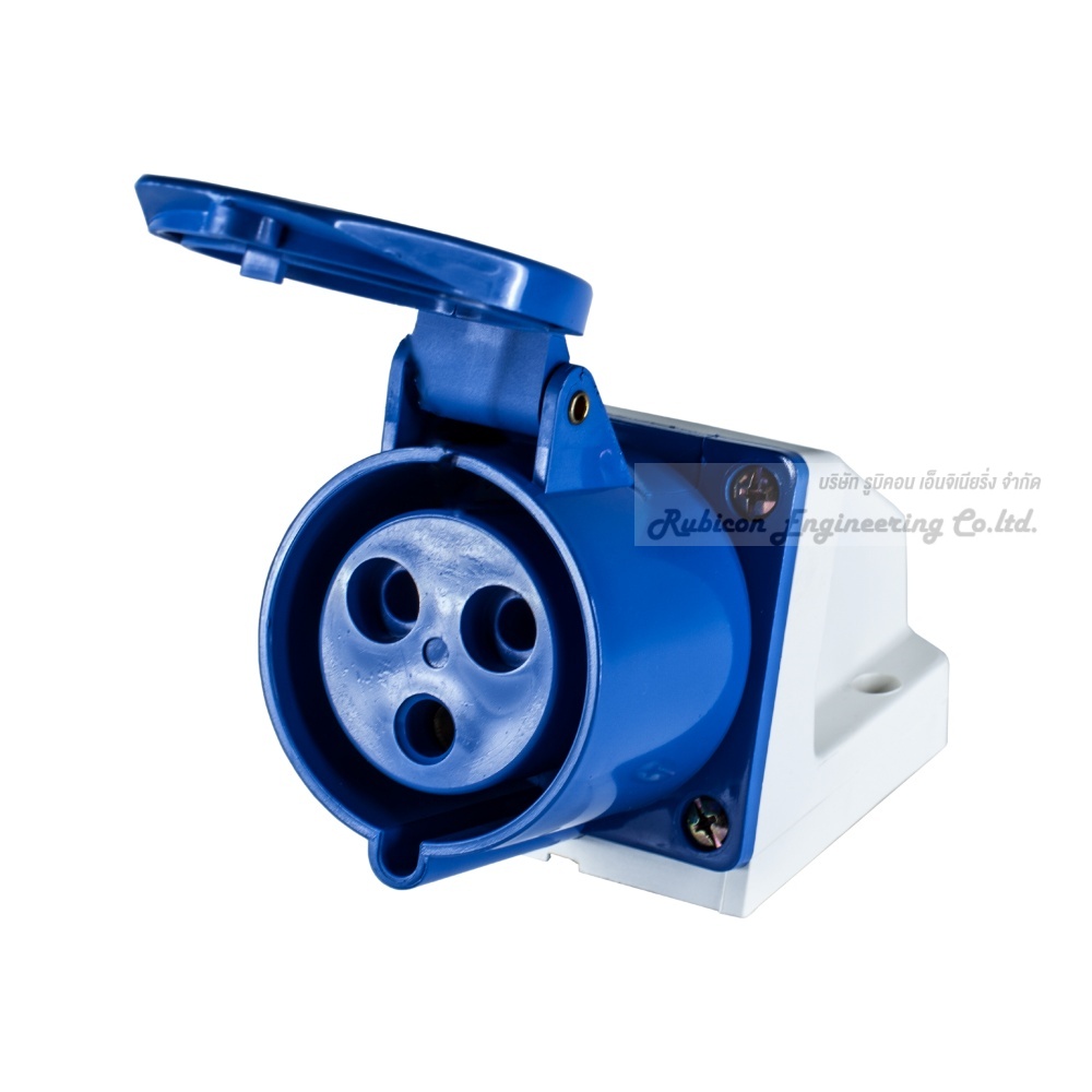 "MASHI" MA-113 ปลั๊กตัวเมียติดลอย เต้ารับติดลอย (WALL SOCKETS) 2P+E 16A 220-250V 6H IP44