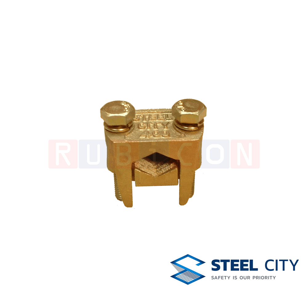 STEEL CITY UC83 ยูแคล้ม 2 สกรู 95 ~ 120 mm2 (U CLAMP 2 SCREWS)