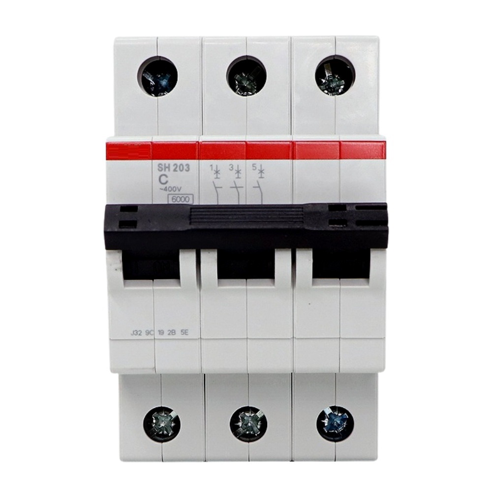 SH203-C10 เซอร์กิตเบรกเกอร์ 10 Amp ,3Pole ,6KA (ABB)