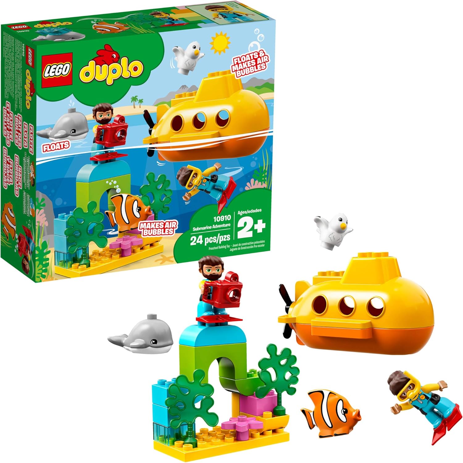 **MTS Toys**เลโก้ Lego 10910 Duplo :Submarine Adventure