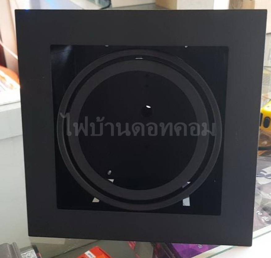 โคมดาวน์ไลท์ฝังฝ้าปรับมุม รุ่น GDL15BK