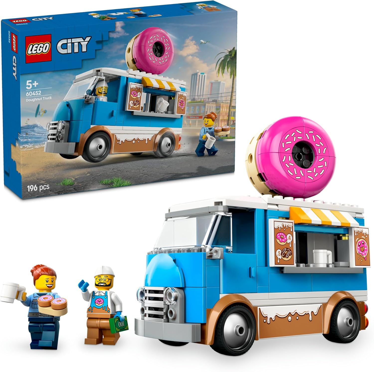 **MTS Toys**เลโก้ Lego 60452 City : Doughnut Truck