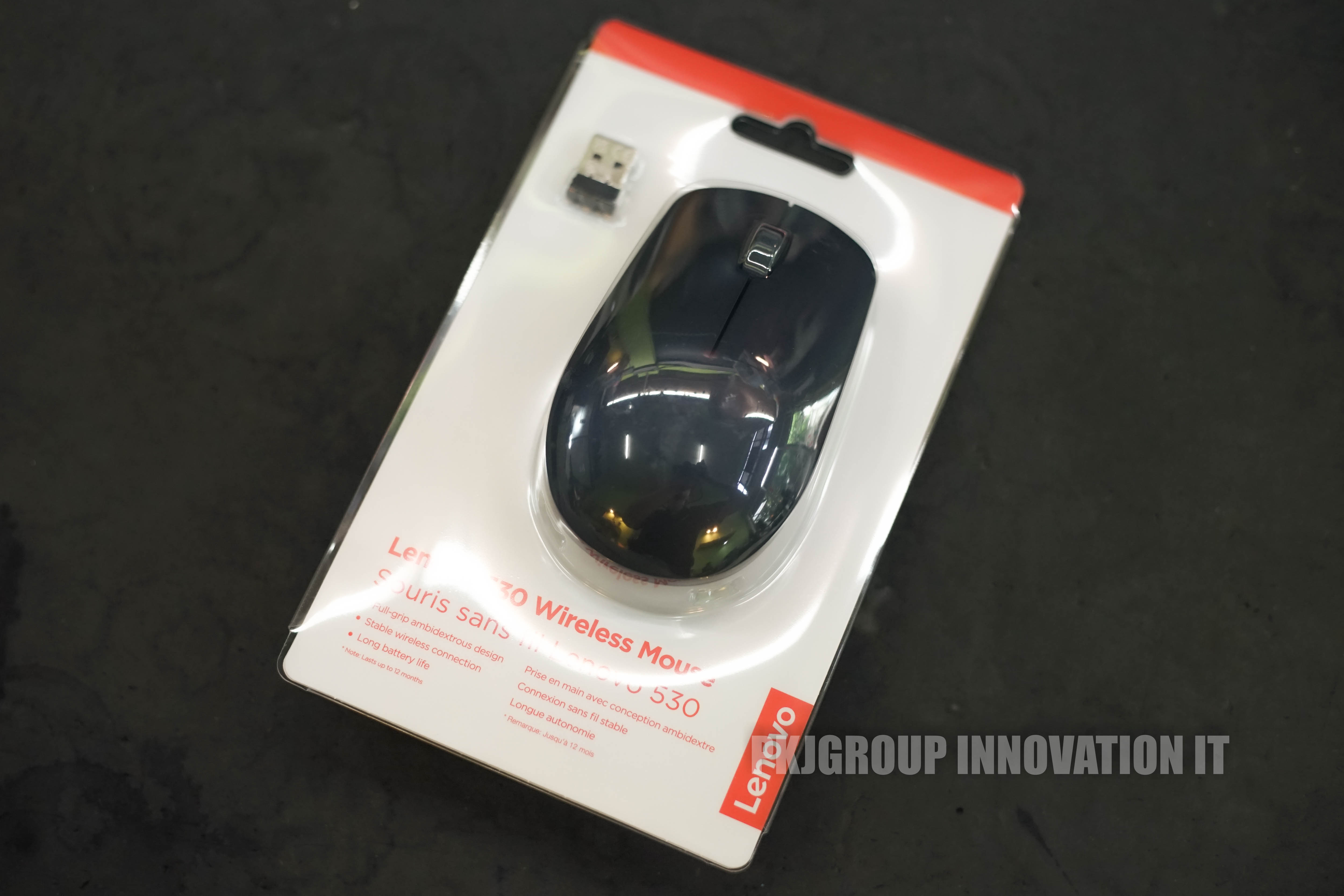 เมาส์ไร้สายของใหม่ Lenovo 530 Wireless mouse สี Abyss Blue ของแท้ ประกัน 1 ปี