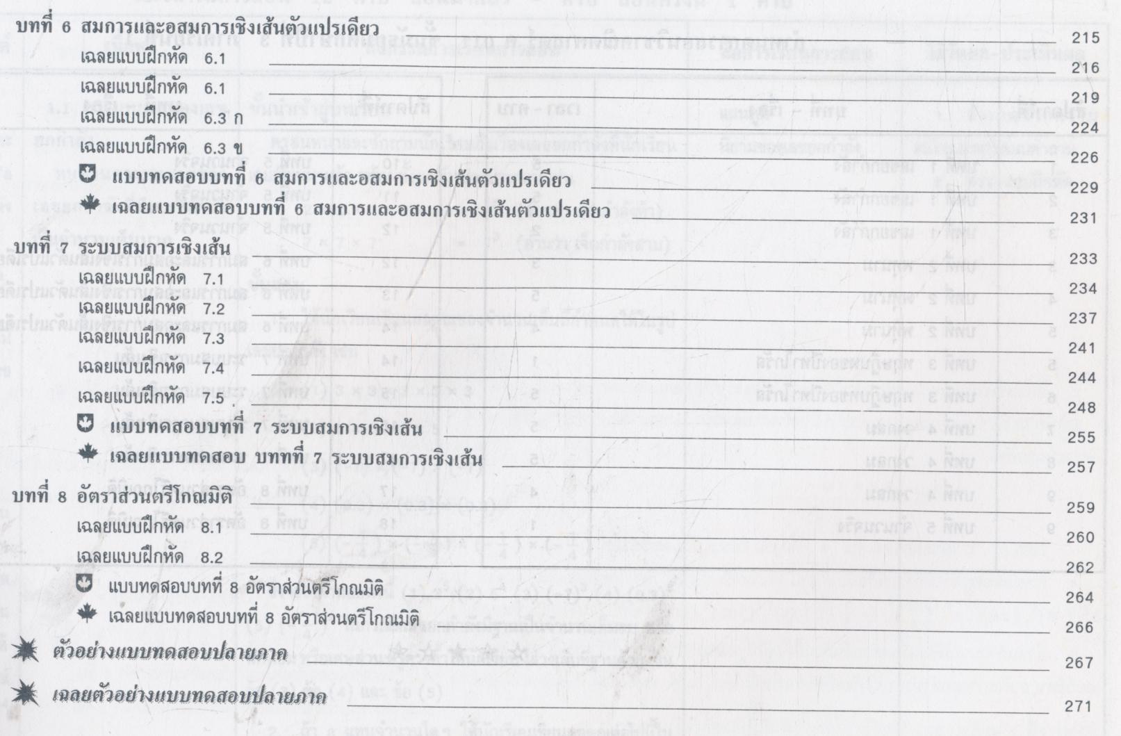 แผนการสอน คณิตศาสตร์ ม.3 เล่ม 1 ค 011, 021 ภาคเรียนที่ 1