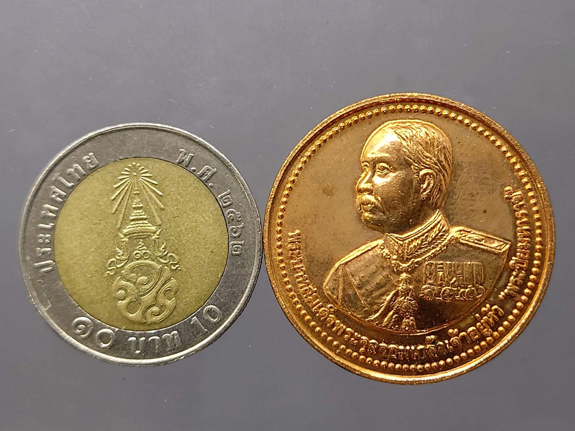 เหรียญที่ระลึกครบ 100 ปี กรมป่าไม้ พระรูปรัชกาลที่5 เนื้อทองแดง ขนาด 3 เซน พ.ศ.2539