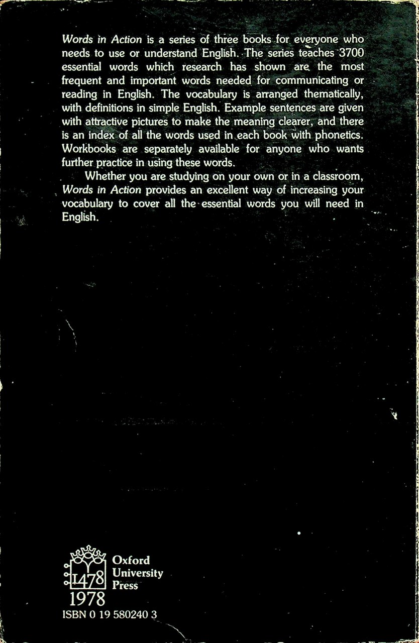 Words In Action Book 2