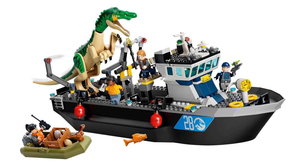 **MTS Toys**เลโก้ Lego 76942 Jurassic World : Baryonyx Dinosaur Boat Escape