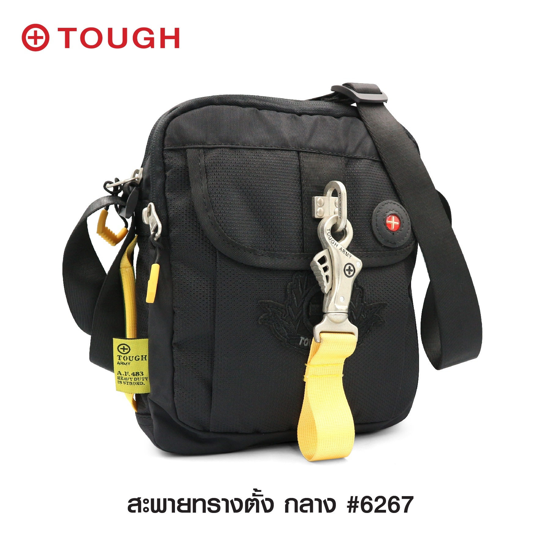 🇹🇭 259 ไทยแลนด์ แทคติคอล สะพายทรงตั้ง กลาง #6267