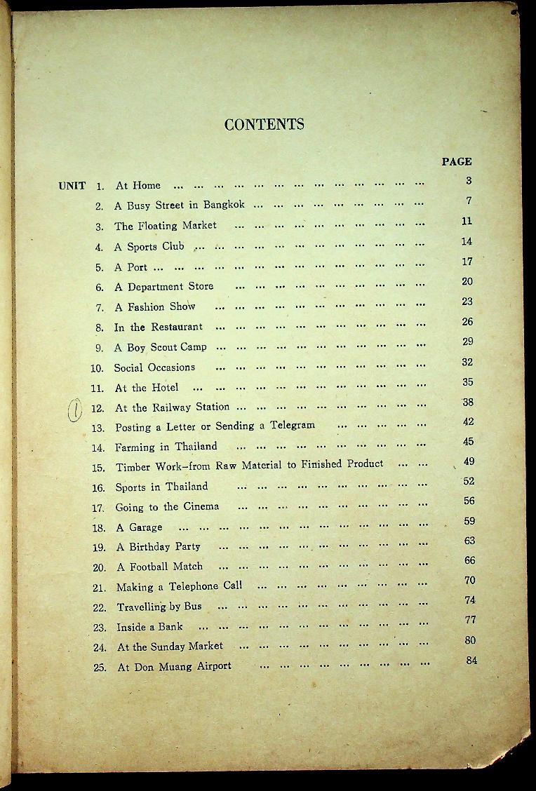 SOCIAL ENGLISH : A PICTORIAL GUIDE TO STUDENTS OF ENGLISH IN THAILAND