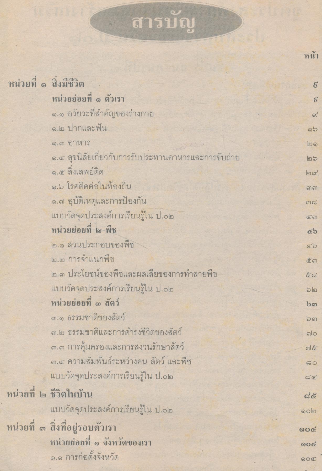 คู่มือครู สปช.๓ ชั้นประถมศึกษาปีที่ ๓