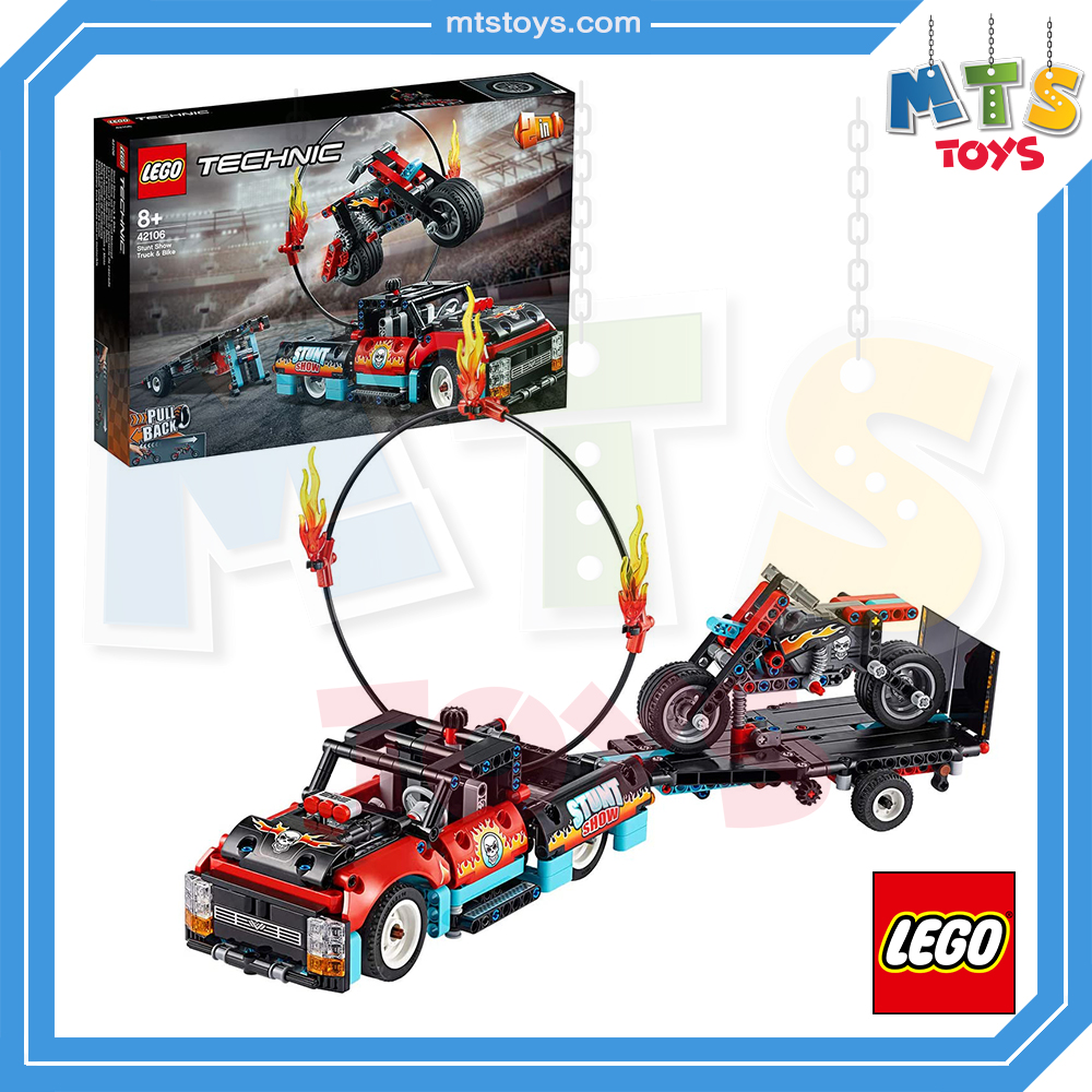 **MTS Toys**เลโก้ Lego Technic 42106 : Stunt Show Truck & Bike