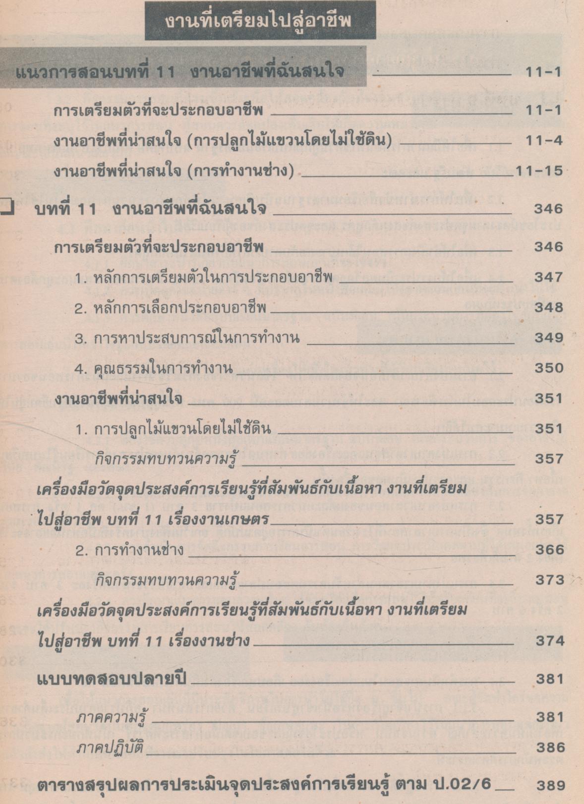 คู่มือครู แบบเรียนมาตรฐาน กพอ ชั้นประถมศึกษาปีที่ 6