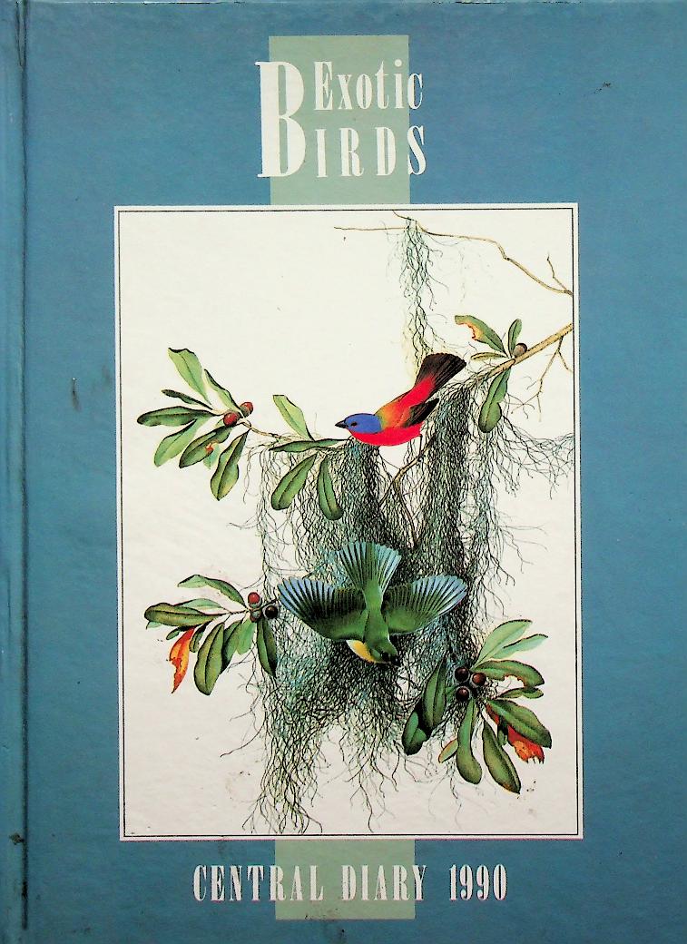 สมุดไดอารี่ ภาพวาดนก EXOTIC BIRDS : CENTRAL DIARY 1990