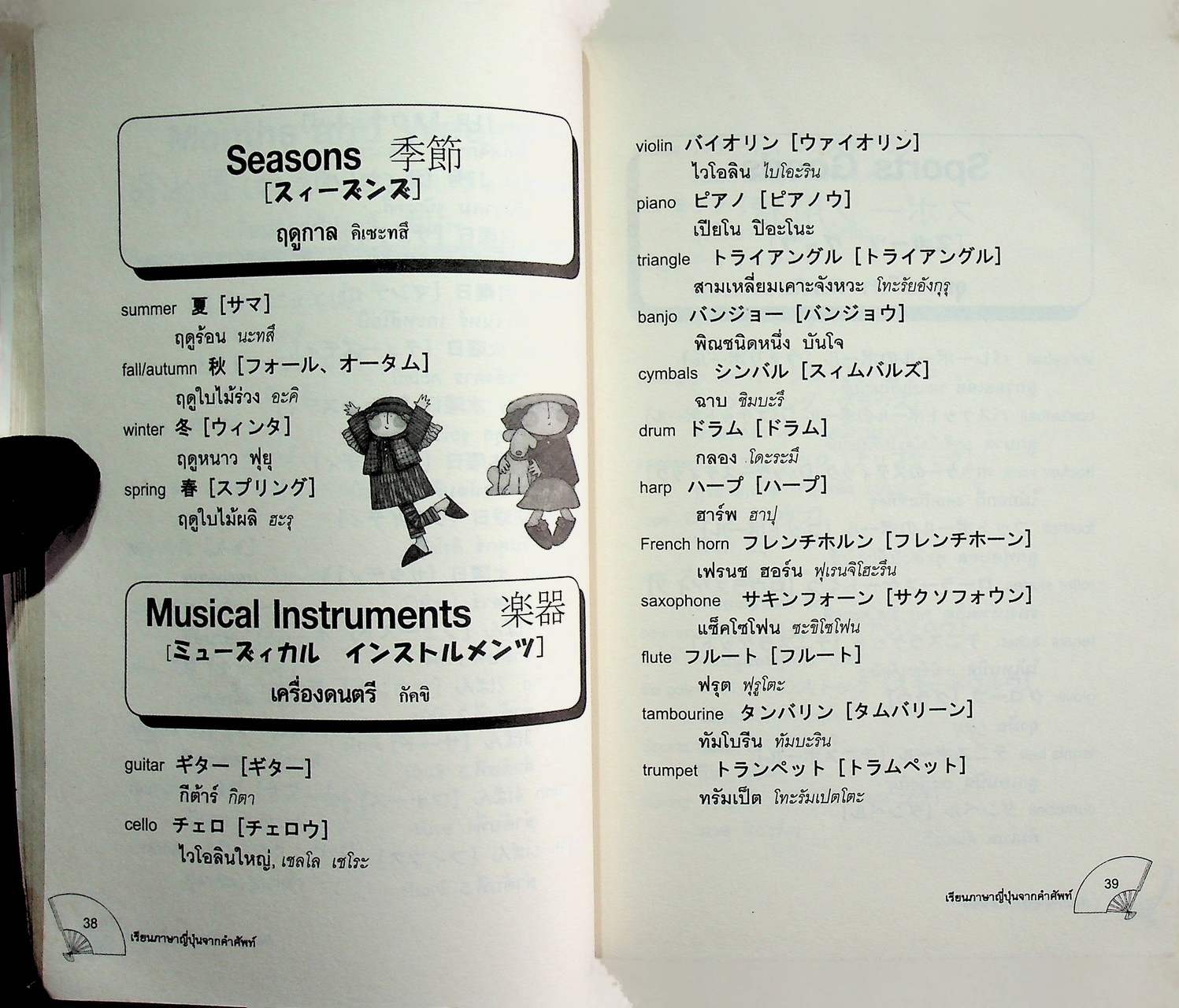 เรียนภาษาญี่ปุ่นจากคำศัพท์