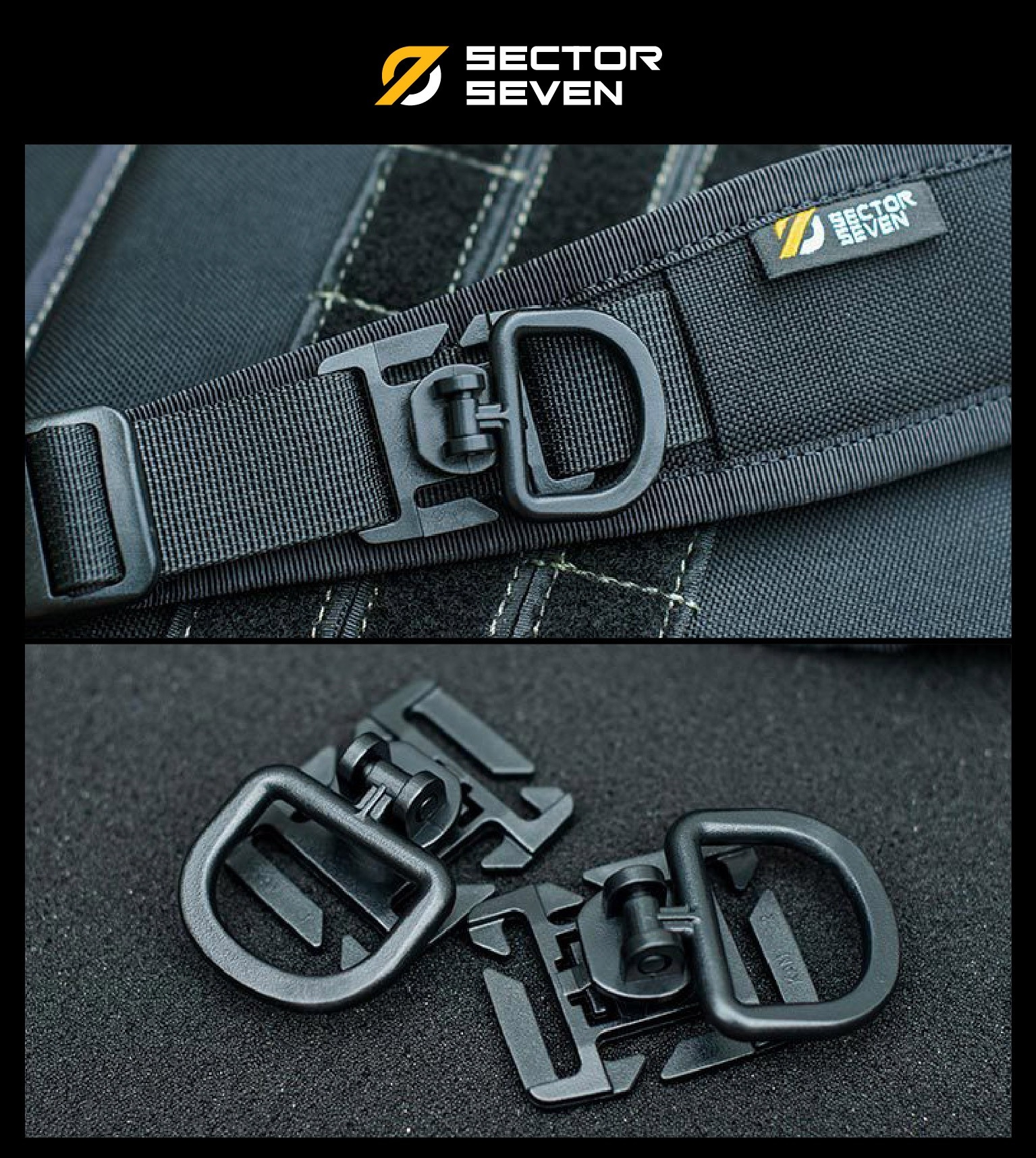 🇹🇭 1157 ไทยแลนด์ แทคติคอล สายสะพาย 2 จุด SECTOR SEVEN Two Point Sling