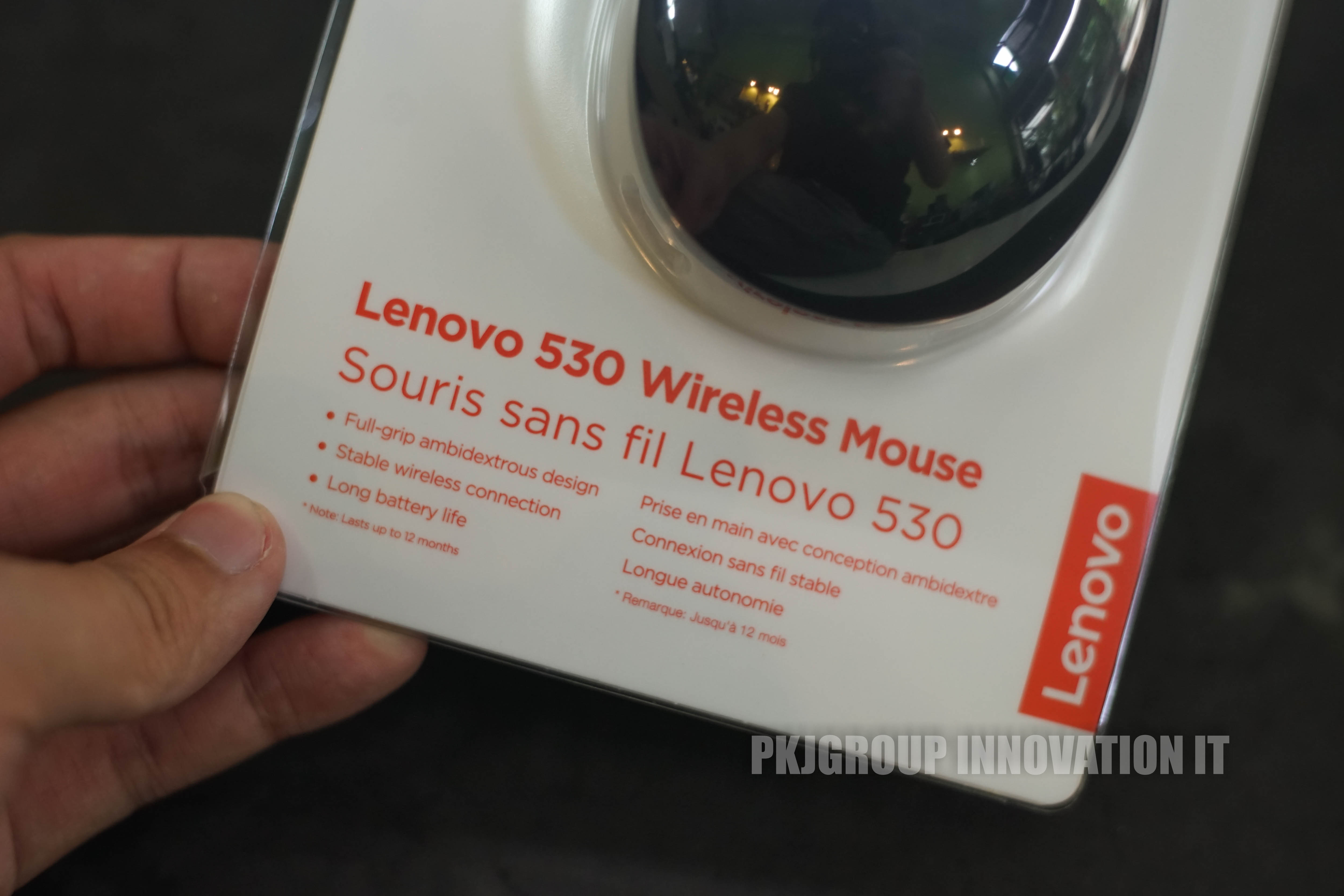 เมาส์ไร้สายของใหม่ Lenovo 530 Wireless mouse สี Abyss Blue ของแท้ ประกัน 1 ปี