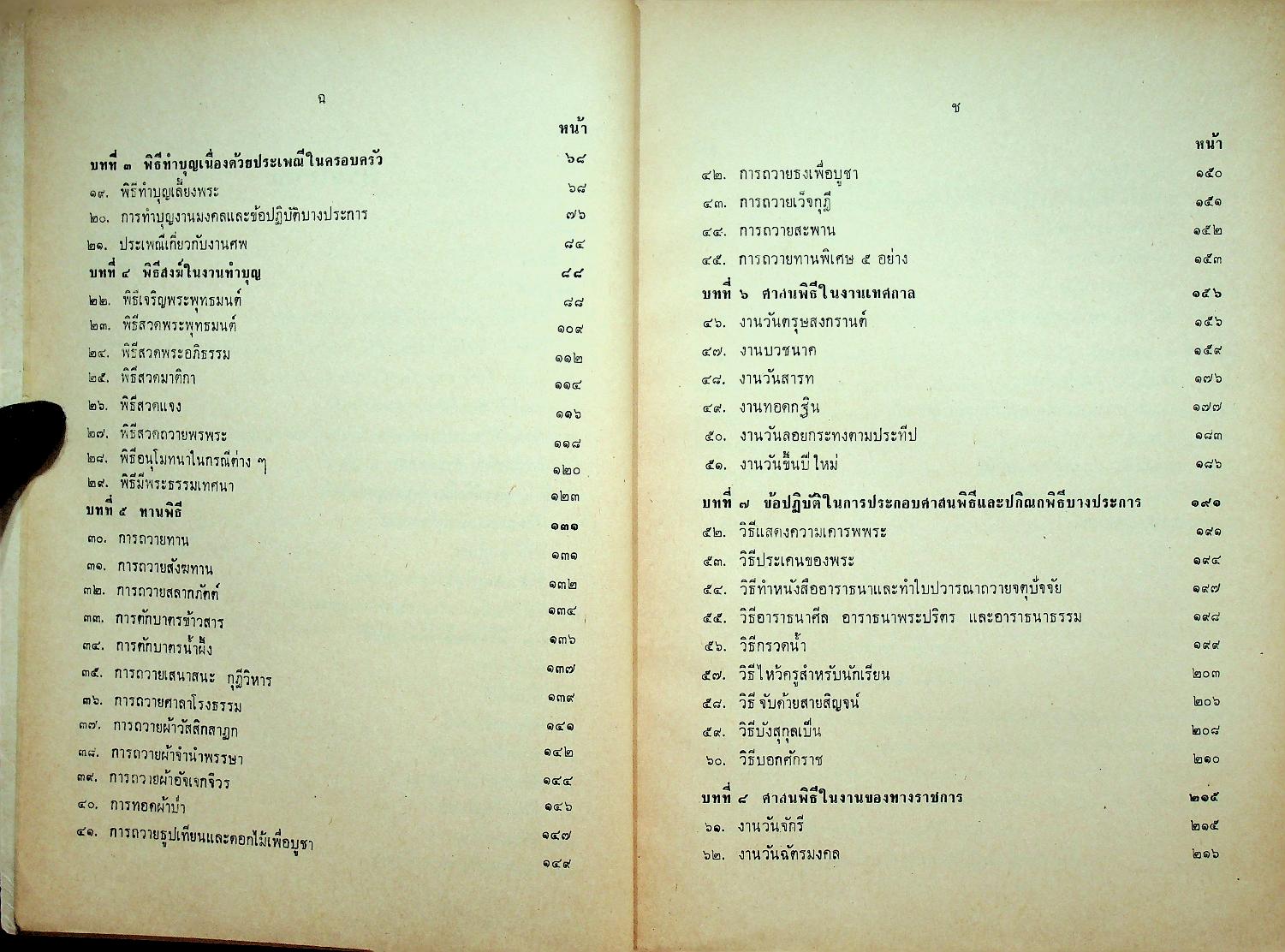 ศาสนพิธี ฉบับกรมการศาสนา