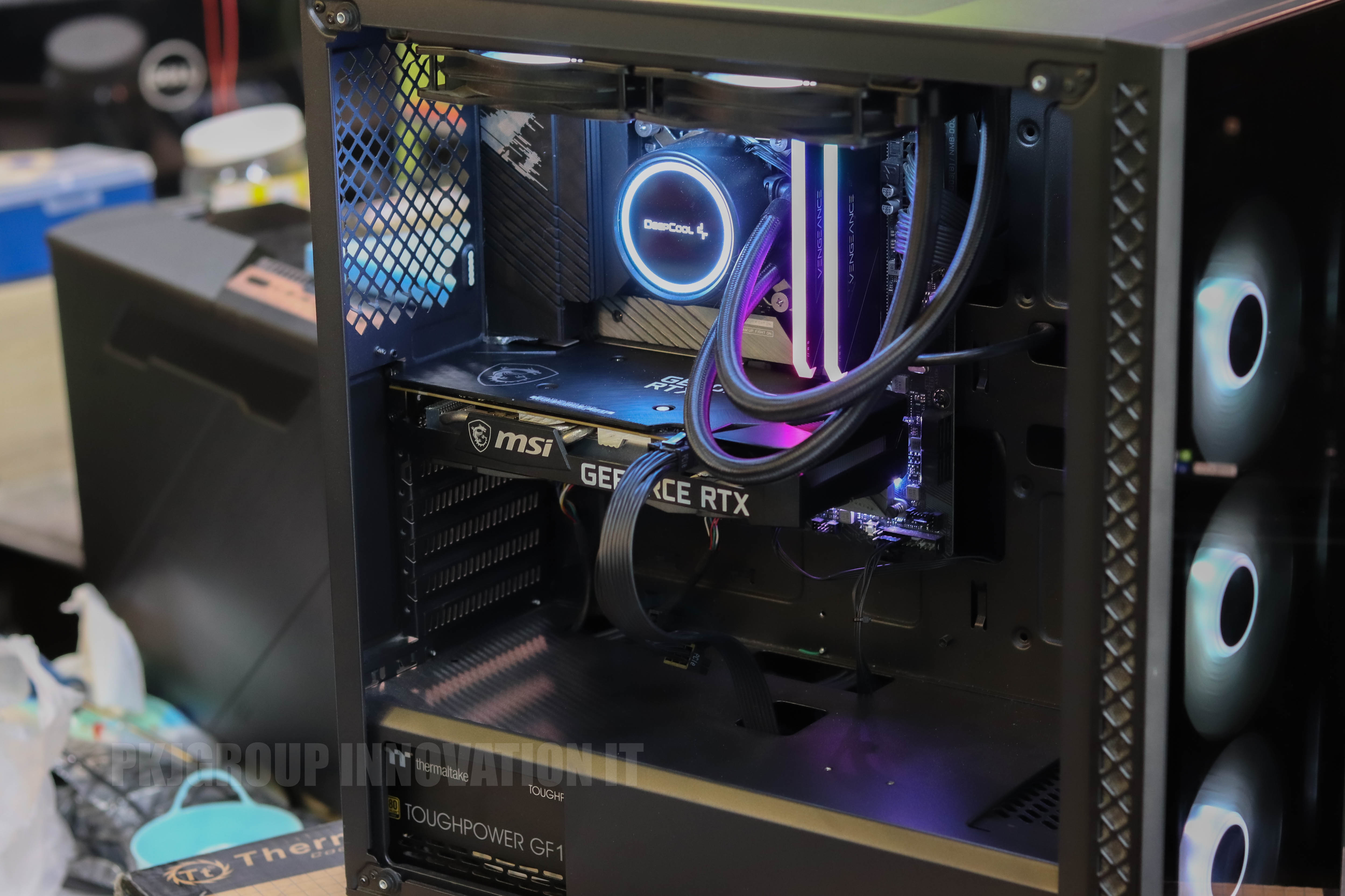 คอมเล่นเกมมือสอง Deepcool i7-12700F RAM 32 GB SSD M.2 1 TB RTX3060 ไม่แยกครับ