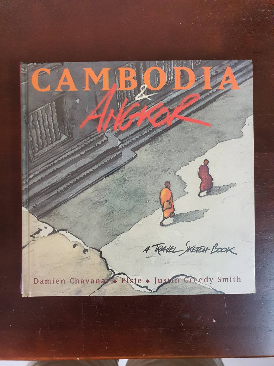 หนังสือ Cambodia & Angkor, A Travel Sketchbook ภาษาอังกฤษ มือสอง สภาพสมบูรณ์