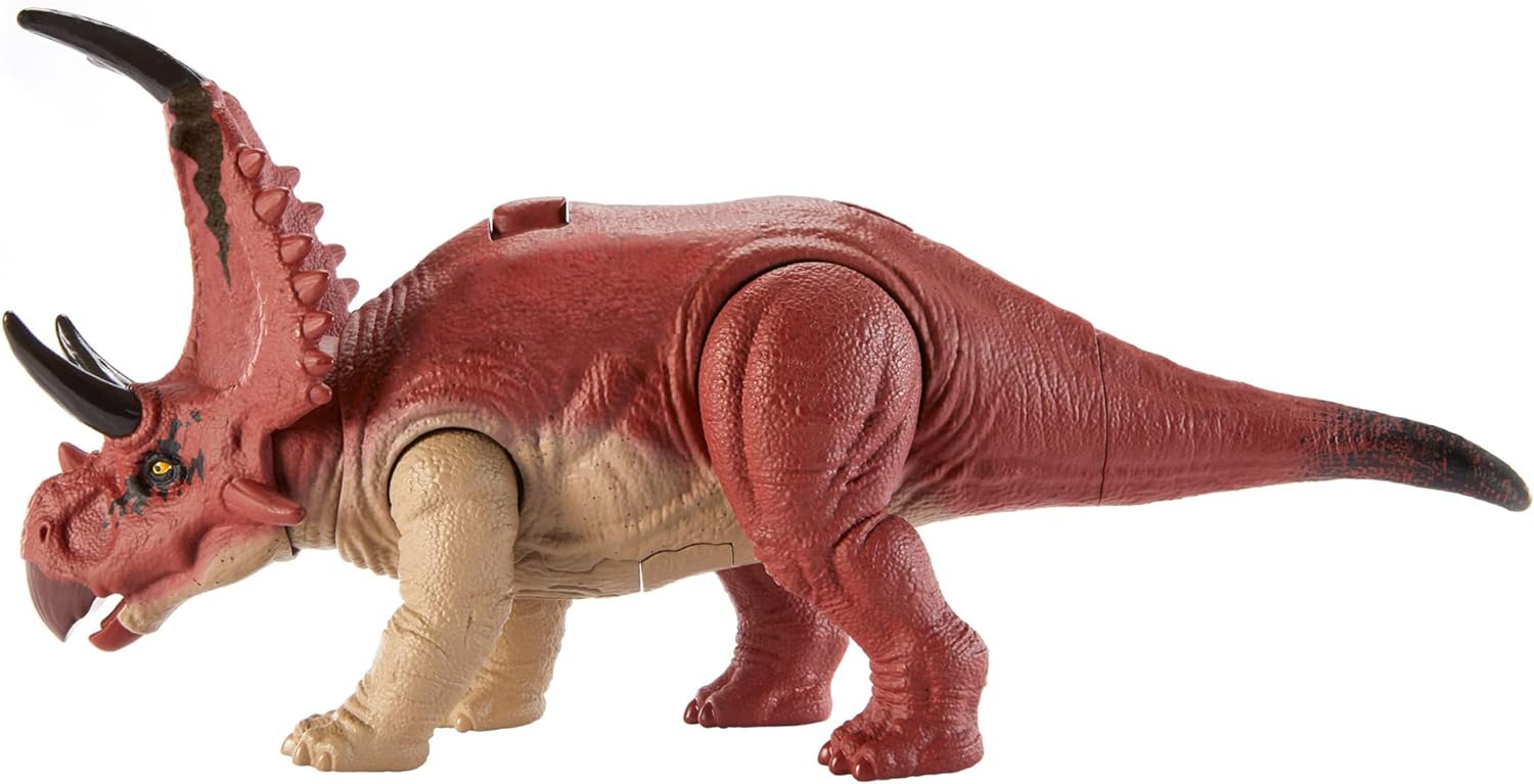 **MTS Toys**Mattel Jurassic World Dino Trackers Wild Roar : HLP16 Diabloceratops [ความยาวจากหัวถึงหาง 28 ซ.ม.]