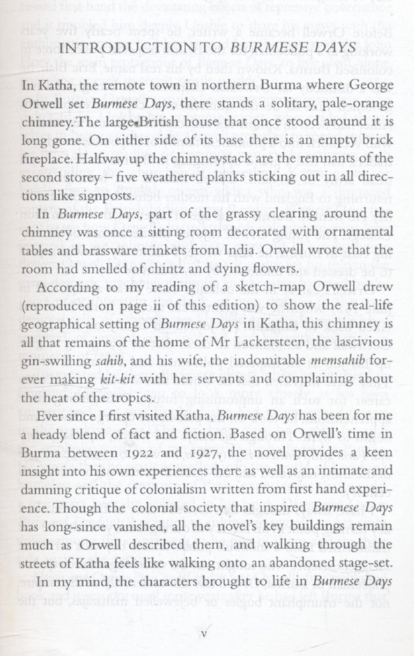GEORGE ORWELL Burmese Days