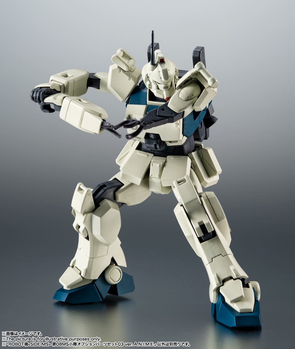 **MTS Toys**กันดั้ม The Robot Spirits Side MS : RX-79 [G] Ez-8 Gundam Ez-8 [Ver A.N.I.M.E.]