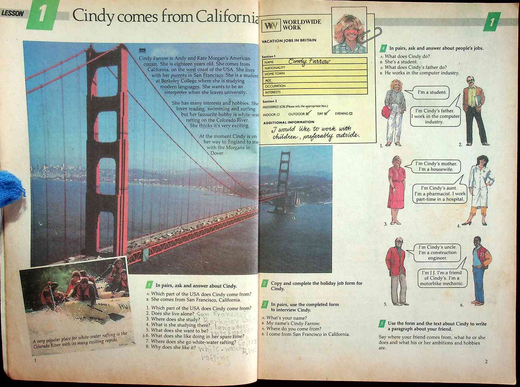 หนังสือเรียนภาษาอังกฤษ Discoveries STUDENTS' BOOK 2 รายวิชา อ 013 - อ 014 ภาษาอังกฤษหลัก 7-8 ระดับมัธยมศึกษาตอนต้น