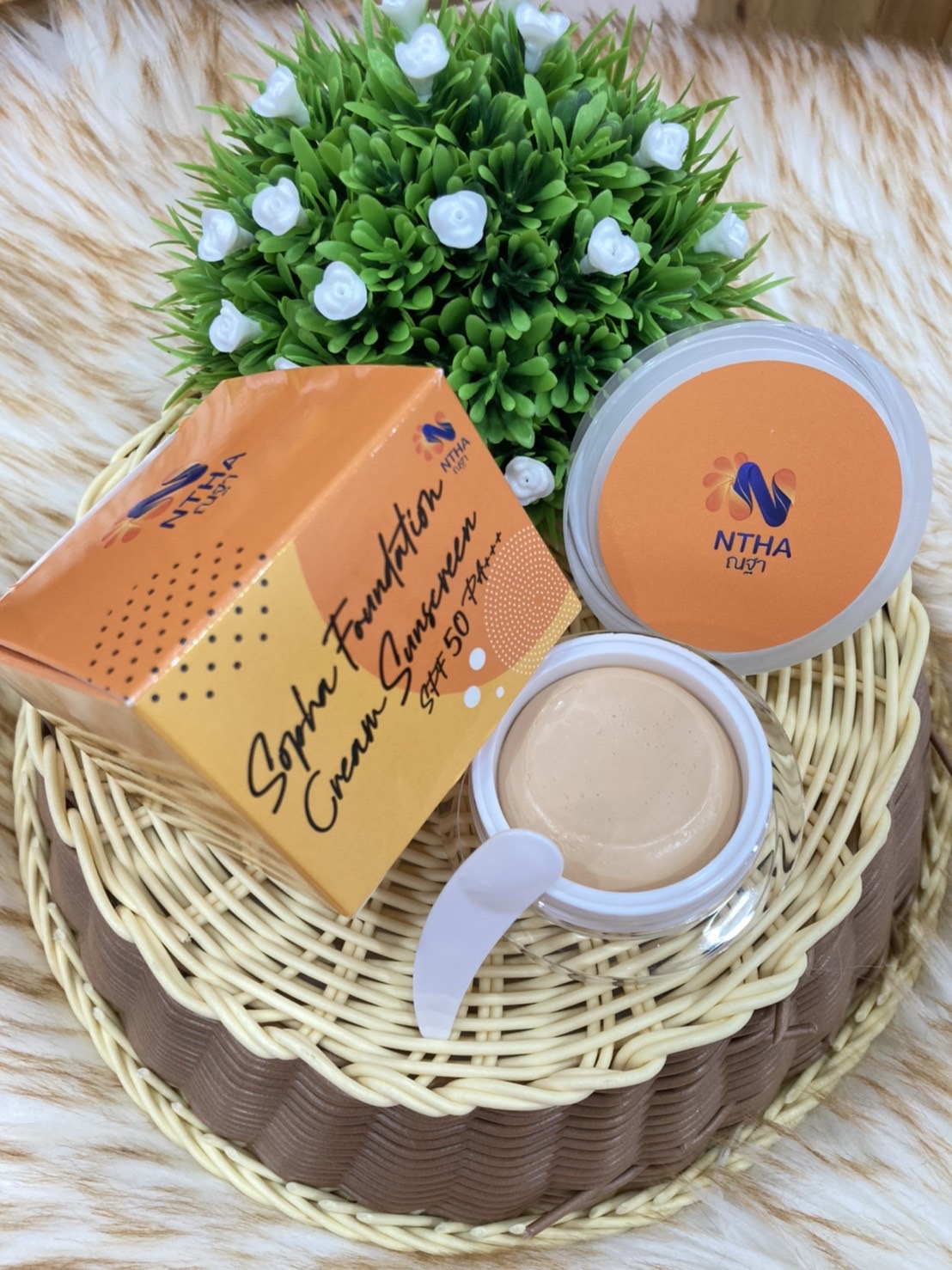 กันแดดโสภา ณฐา แพ็คเกจใหม่ ขนาด18กรัม