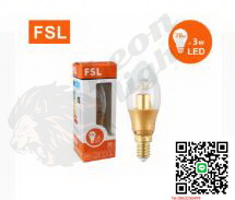 G-1-หลอดจำปา ขั้ว E14 FSL-C35-3W