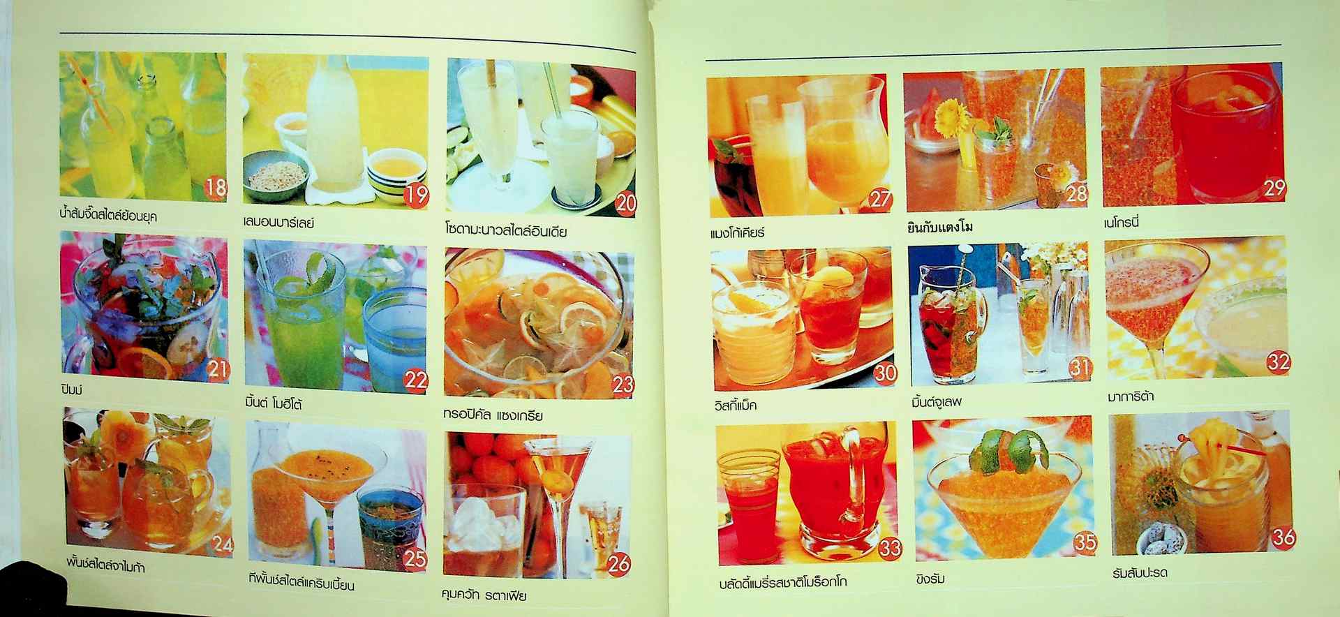 รวมสูตรการผสม เครื่องดื่มคลายร้อน ด้วยวิธีง่ายๆ