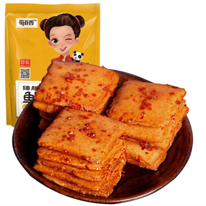 เต้าหู้ปลารสหม่าล่า เผ็ดชาเบาๆ ตรา ShuDaoXiang 255g
