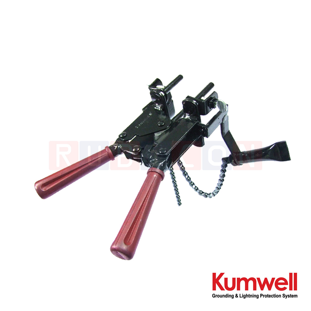 KUMWELL *HCD00-Z แคลมป์จับแบบหนีบ แคลมป์จับแบบ "D" พร้อมโซ่รองแบบ "Z" (Handle Clamp) Type "D" with Chain Support "Z"