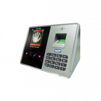 เครื่องบันทึกเวลาเข้า-ออก สแกนใบหน้า บันทึกลายนิ้วมือ อ่านบัตร HIP CMi P66S
