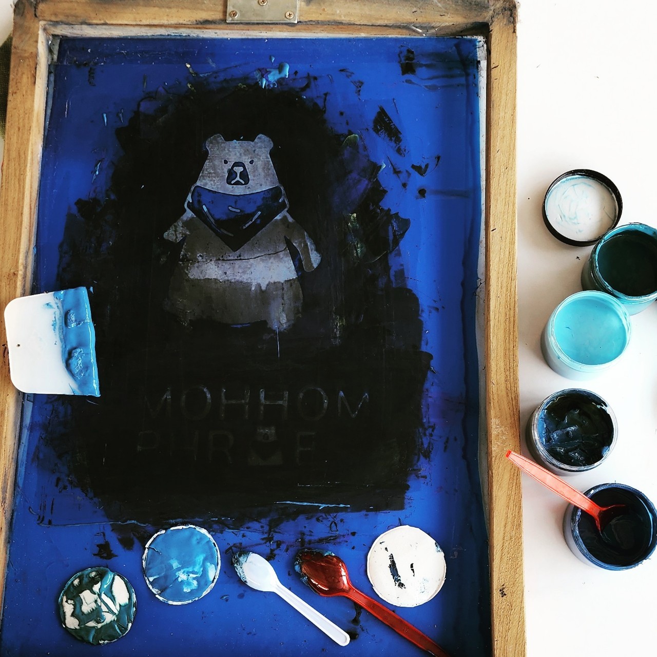 T-shirt Bored Bear Town 2024